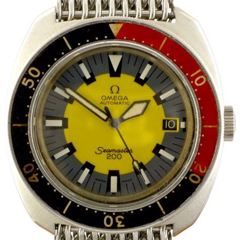 mid 1970s omega seamaster 200 diving watch